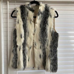 vest faux fur
